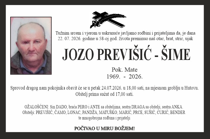 Jozo Previšić – Šime