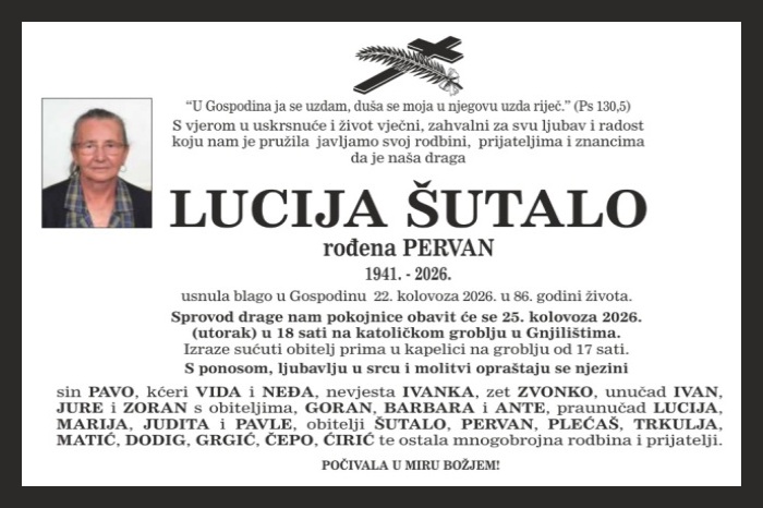 Lucija Šutalo