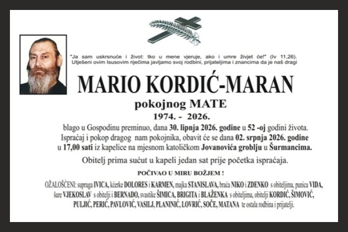 Mario Kordić – Maran