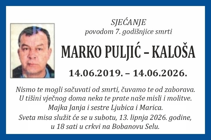 Marko Puljić – Kaloša