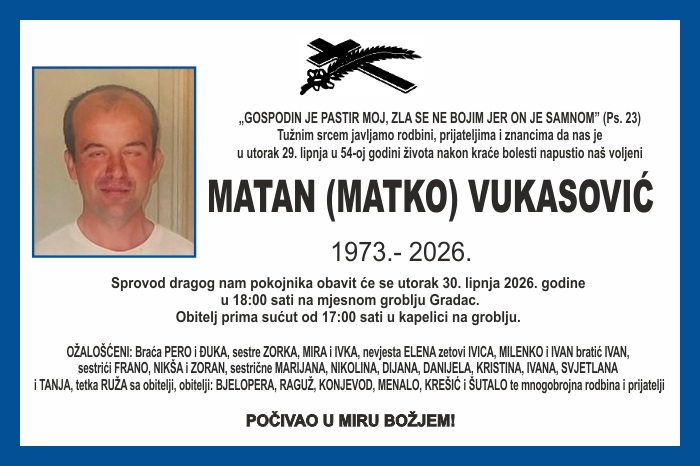 Matan (matko) Vukasović