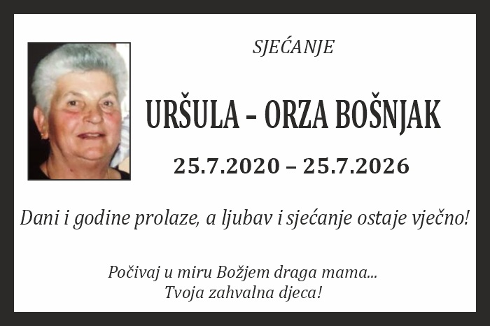 Uršula – Orza Bošnjak