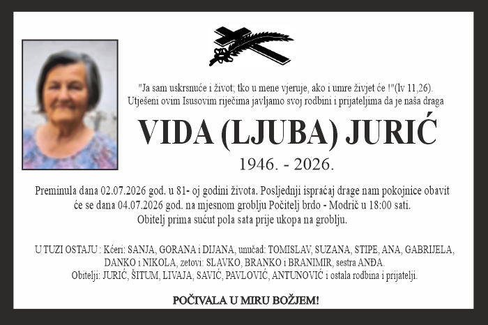 Vida (ljuba) Jurić