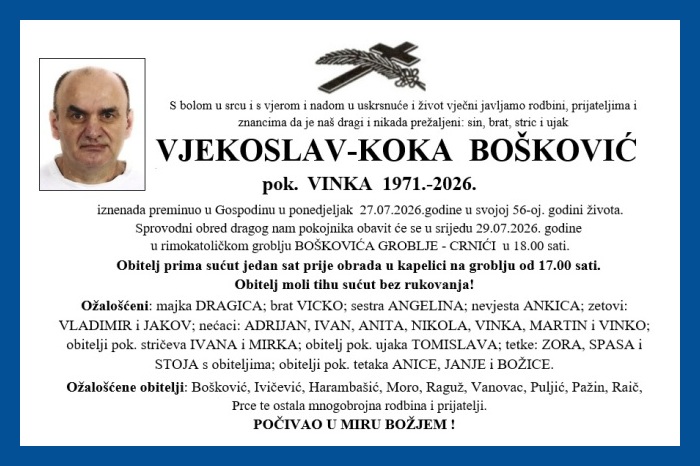 Vjekoslav – Koka Bošković